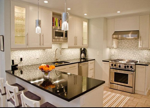 Phong cách thiết kế,tủ bếp nhà bếp hiện đại, báo giá làm tủ bếp , chi phí làm bếp,Nội thất nhà bếp,mẫu tủ bếp chữ L hiện đại , bếp đẹp chữ L , Không gian bếp đẹp