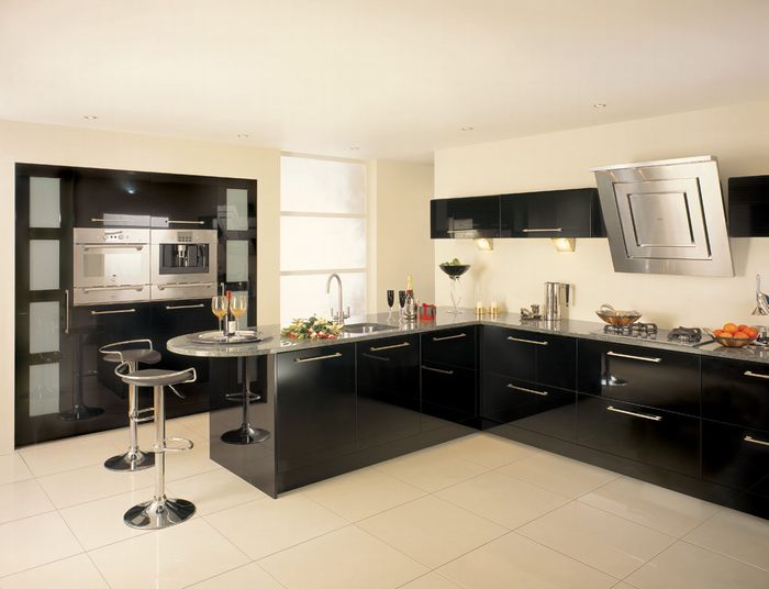  ý tưởng thiết kế nhà bếp với màu đen  4