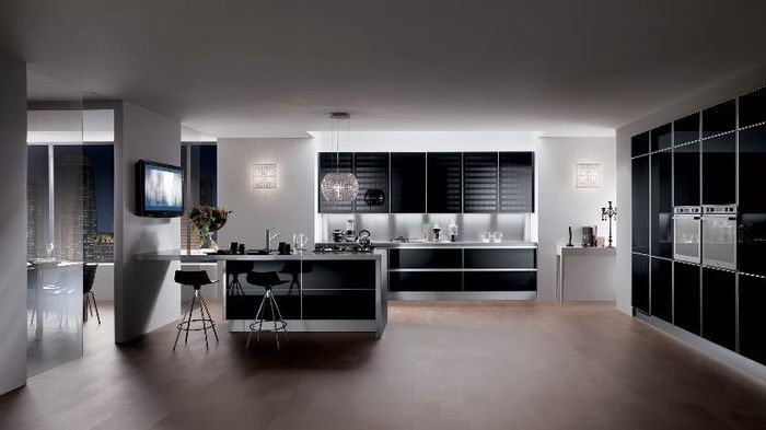  ý tưởng thiết kế nhà bếp với màu đen  5
